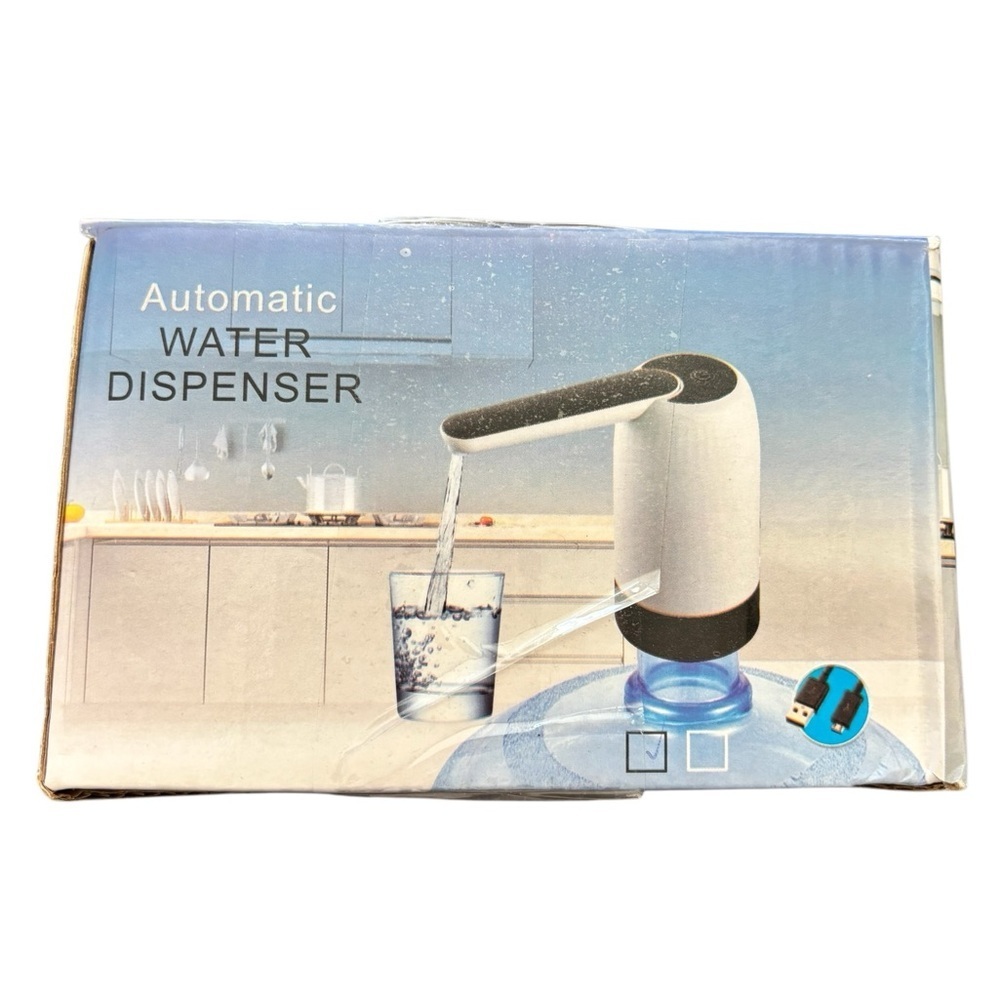 Smirit Automatic Water Dispenser For 5 Gallon Bottle Rechargable Easy To Use